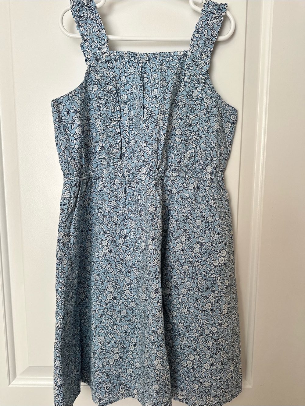 Crewcuts Light Blue Floral Sundress